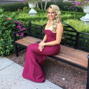 Herve Leger Gown. Strapless XS. STUNNING.